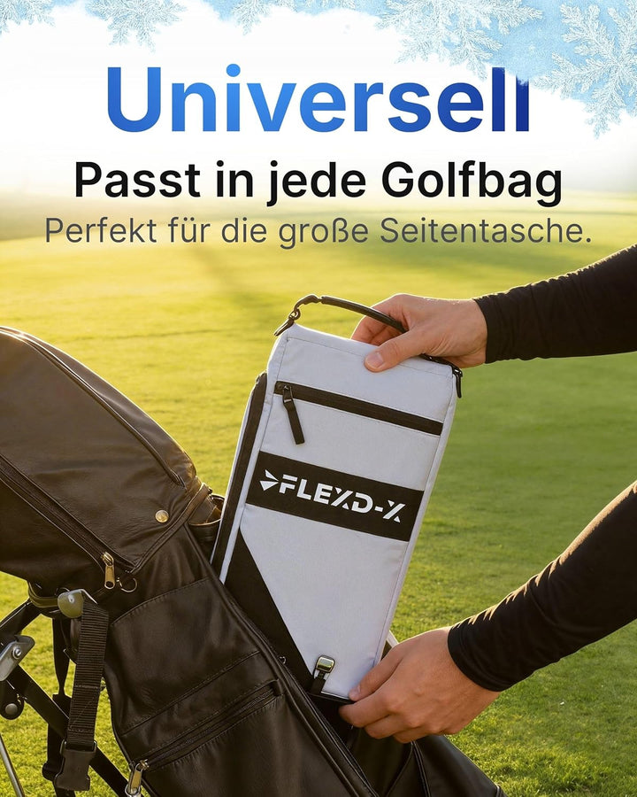 Premium Golf Bierkühler Kühltasche für Golftasche | Eiskalte 6 Dosen | Hält Getränke stundenlang kal