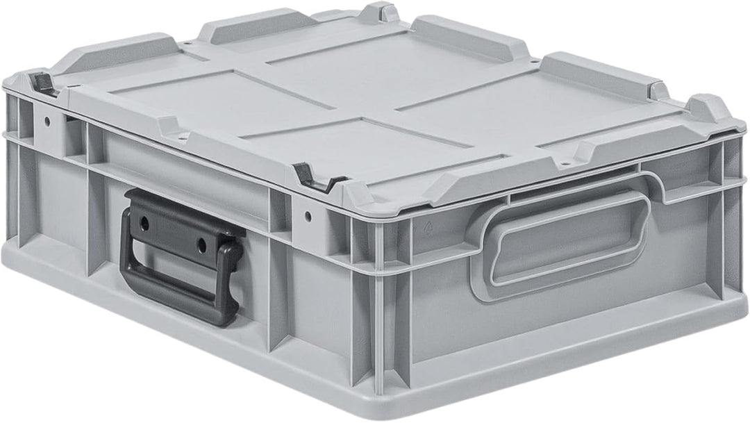 PROREGAL Eurobox NextGen Portable | HxBxT 13,5x30x40cm | 11 Liter | Eurobehälter, Transportbox, Tran