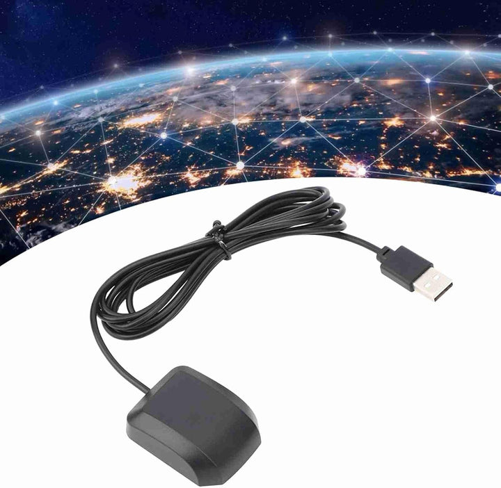 Wakects USB GPS Modul, VK-162 Navigationsmodul Externe GPS Dongle Empfänger für Earth DC 3,3–5 V, US