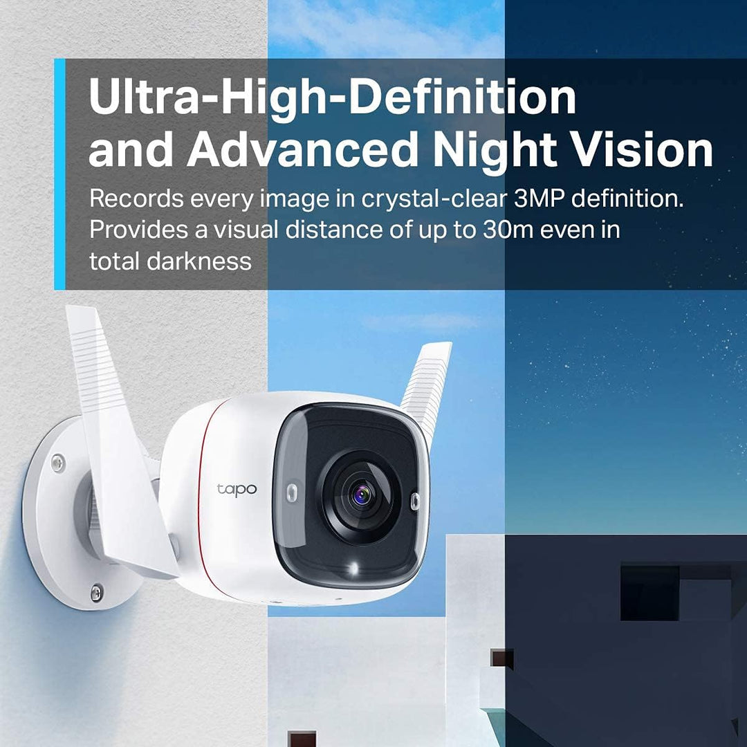 TP-Link Tapo C500 WLAN-Überwachungskamera für den Aussenbereich, 360 Grad, Auflösung 1080p, Bewegung