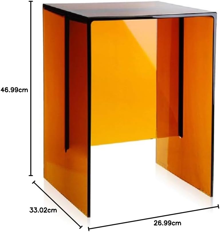 Kartell Max-Beam, Plastik, Amber, 27 x 47 x 33 cm Ambra, Ambra