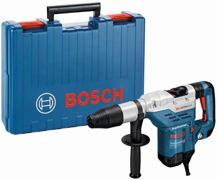 Bosch Professional Bohrhammer GBH 5-40 DCE (8,8 J Schlagenergie, im Handwerkerkoffer) + 4tlg. Meisse