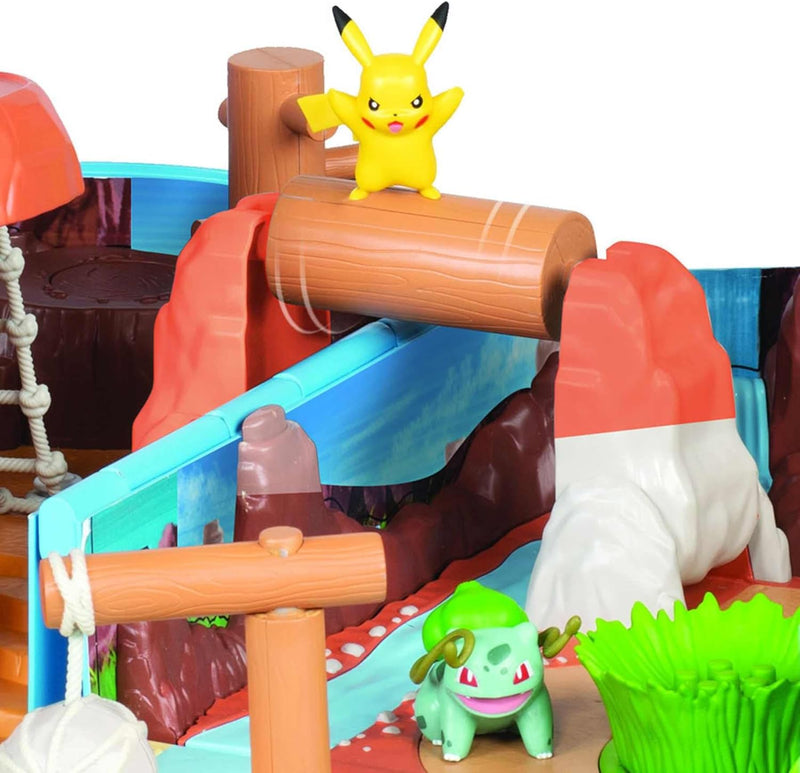 Bizak Pokemon Wüste Playset, verwandelbar, Spielset zum Spielen mit Allen Ihren Pokemon, inklusive v