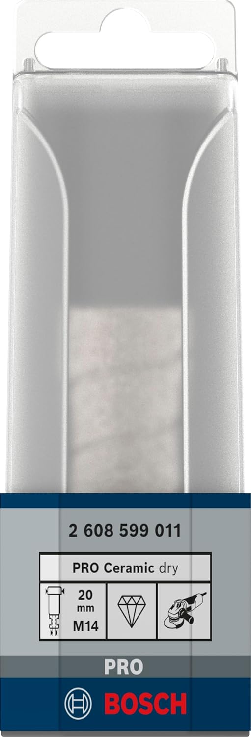 Bosch Professional 1x Diamanttrockenbohrer Dry Speed Best for Ceramic (für Trockenbohren von Hartker