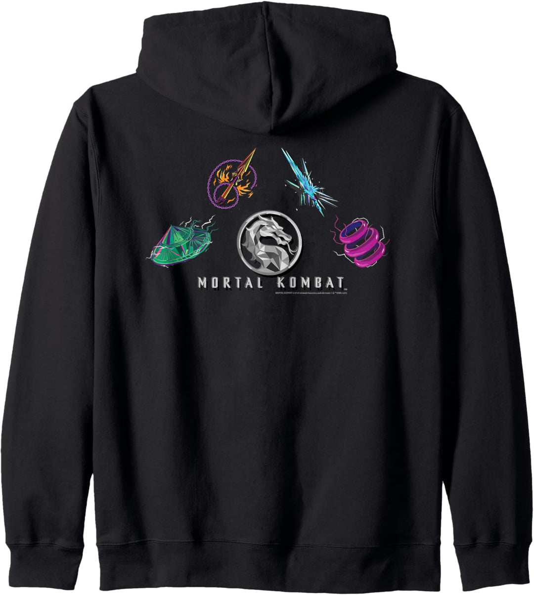 Kombat Icons Kapuzenjacke