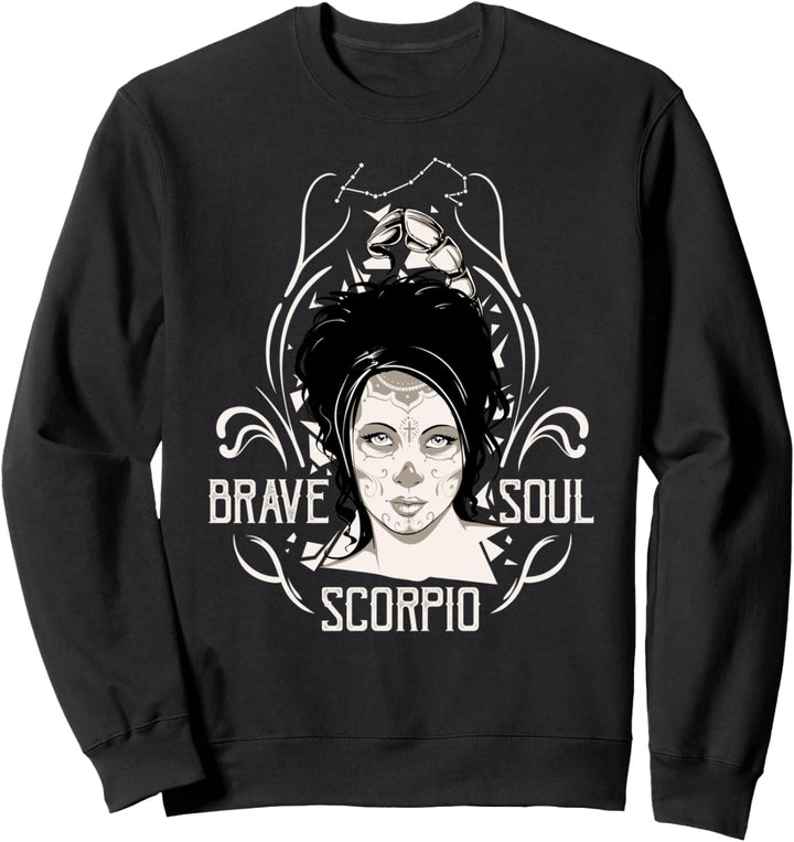 Skorpion Sternzeichen Symbol Skorpion Sternzeichen Geschenk Sweatshirt