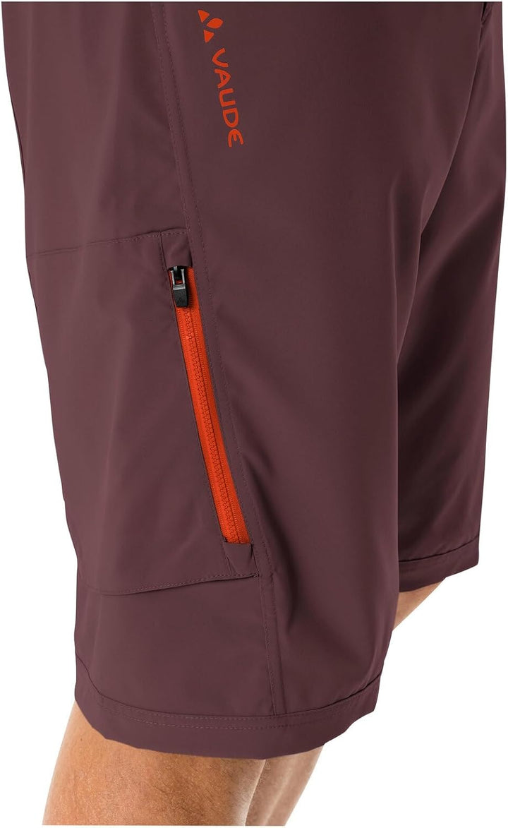 VAUDE Men's Ledro Shorts XXL Dark Oak, XXL Dark Oak