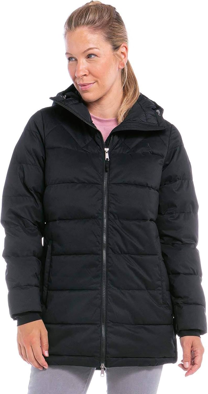 Schöffel Damen Insulated Parka Boston L, wasserabweisender, winddichter Parka, funktioneller und sty