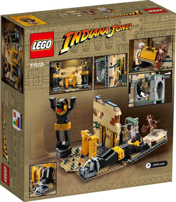 Lego Indiana Jones 2er Set: 77012 Flucht vor dem Jagdflugzeug & 77013 Flucht aus dem Grabmal