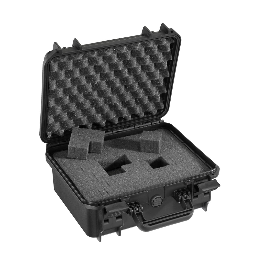 Plastica Panaro MAX300S wasser- und staubdichter Koffer (336x300xH148mm) schwarz Einzelbett, Einzelb