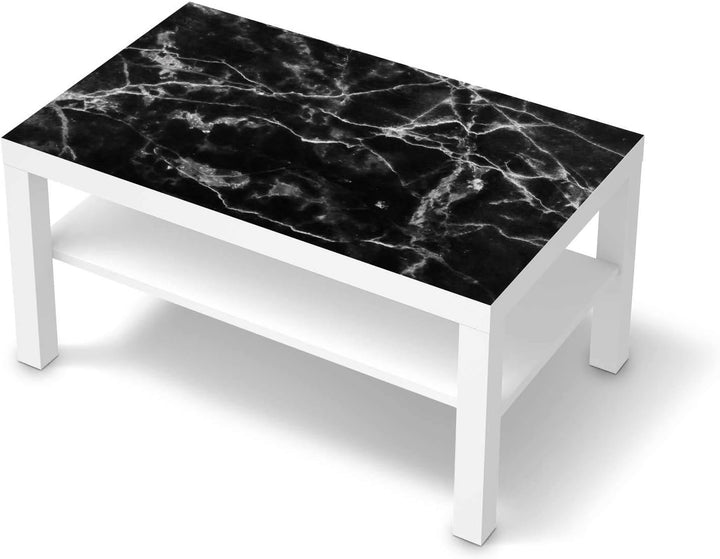 Möbelfolie selbstklebend passend für IKEA Lack Tisch 90x55 cm I Möbelaufkleber - Möbel-Sticker Aufkl