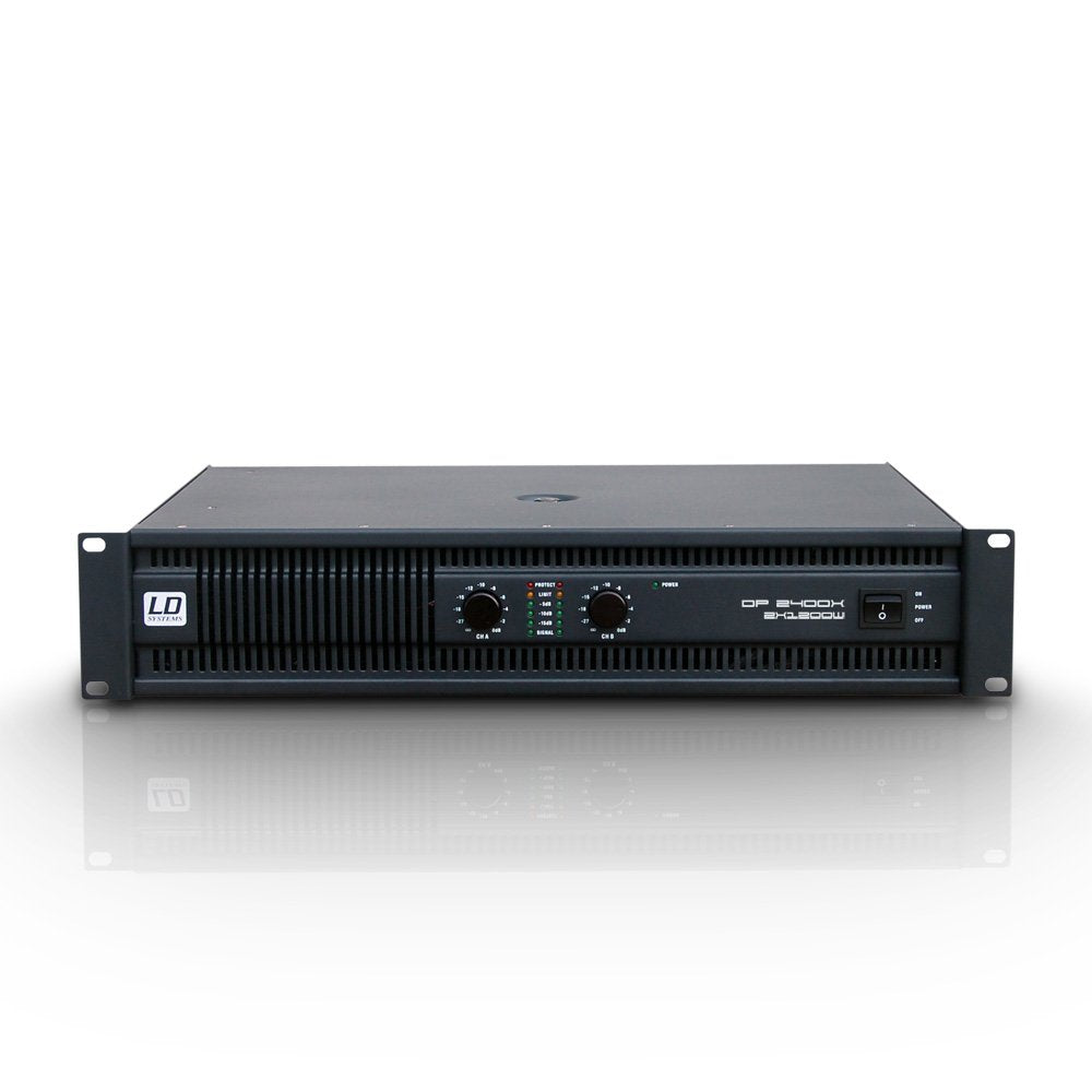 LD Systems DEEP2 2400 X PA Endstufe 2 x 1200 W 2 Ohm, 2 x 1200 W