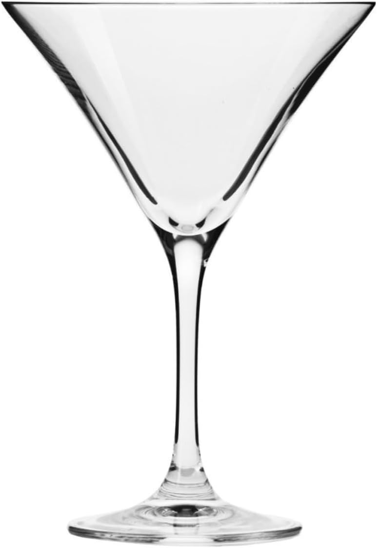 Krosno Martini-Gläser Cocktailgläser | Set von 6 | 240 ML | Avant Garde Kollektion | Perfekt für Zuh