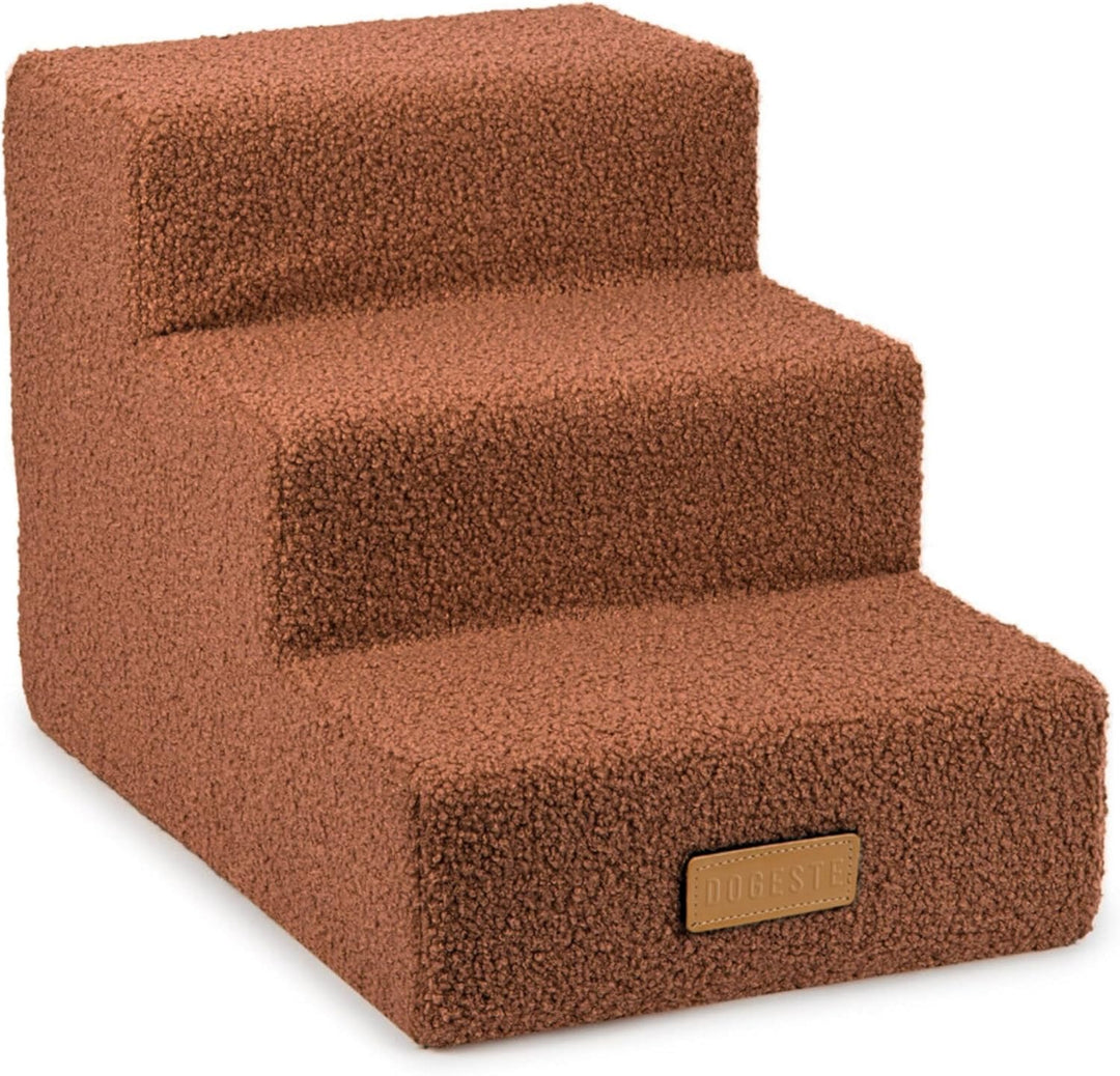 Sofatreppe für Hunde und Katzen – Hundetreppe für Bett & Sofa – 3- oder 4-stufig, rutschfest & wasch
