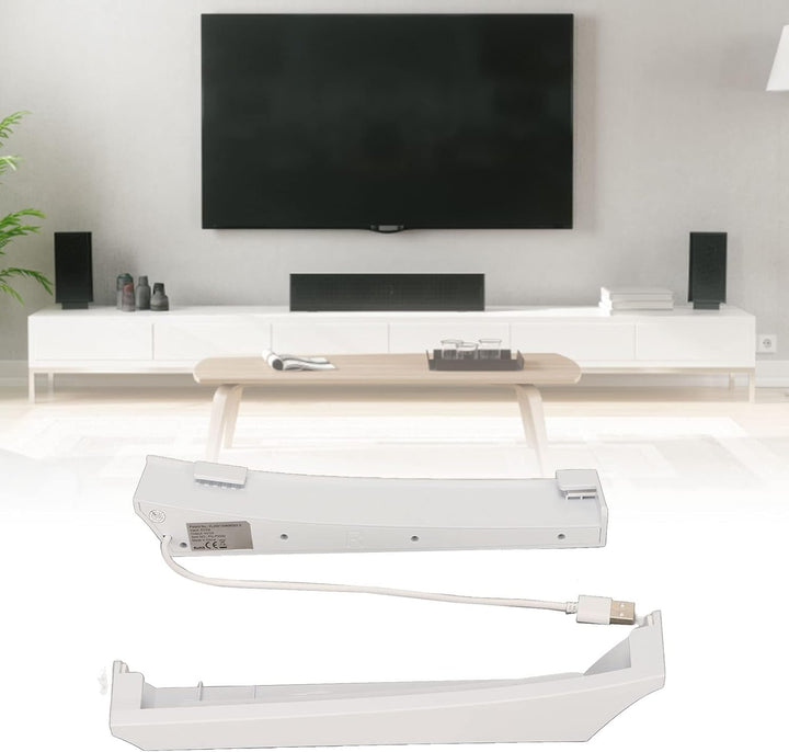 Horizontaler Ständer für Spielekonsole, Basisständer mit 4 USB-Anschlüssen, Kompatibel mit Digital E