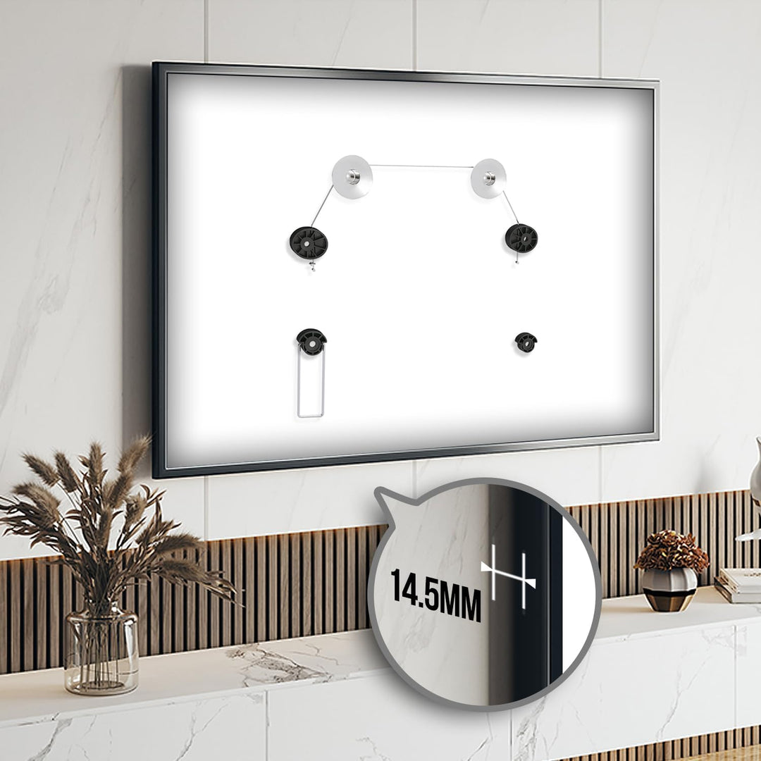 Maclean MC-557 OLED QLED LED LCD Plasma TV Wandhalter Wandhalterung UltraSlim, 37-70", 50kg