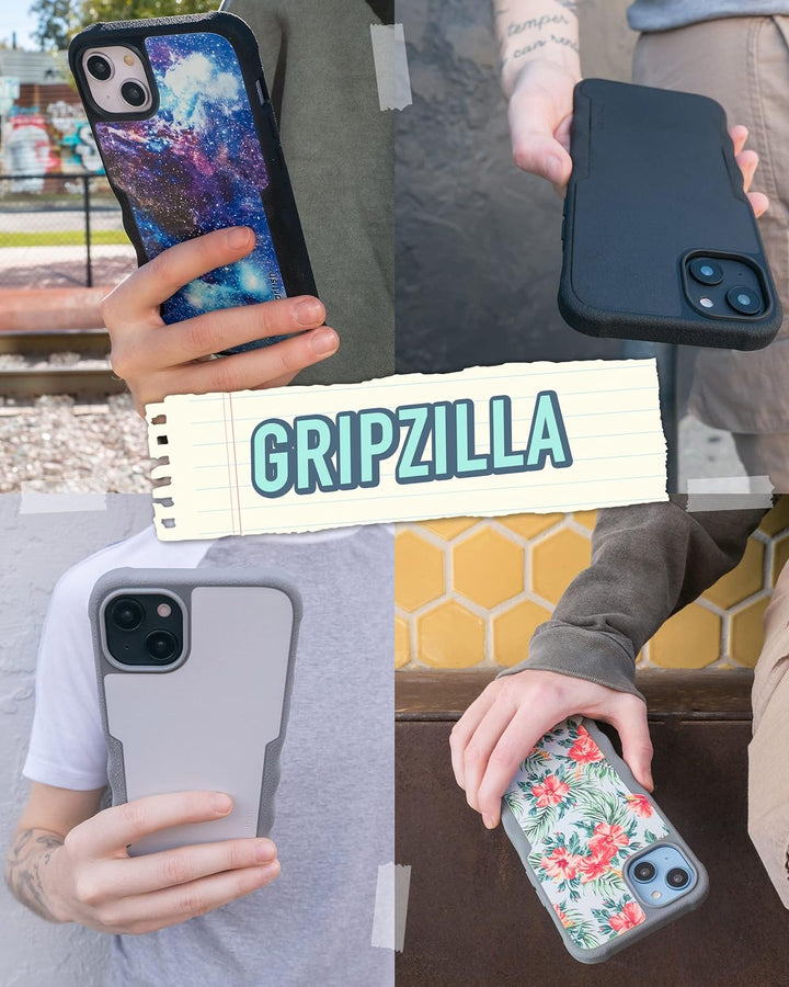 smartish iPhone 14 Plus Schutzhülle – Gripzilla kompatibel mit MagSafe [Robust + Tough] Strapazierfä