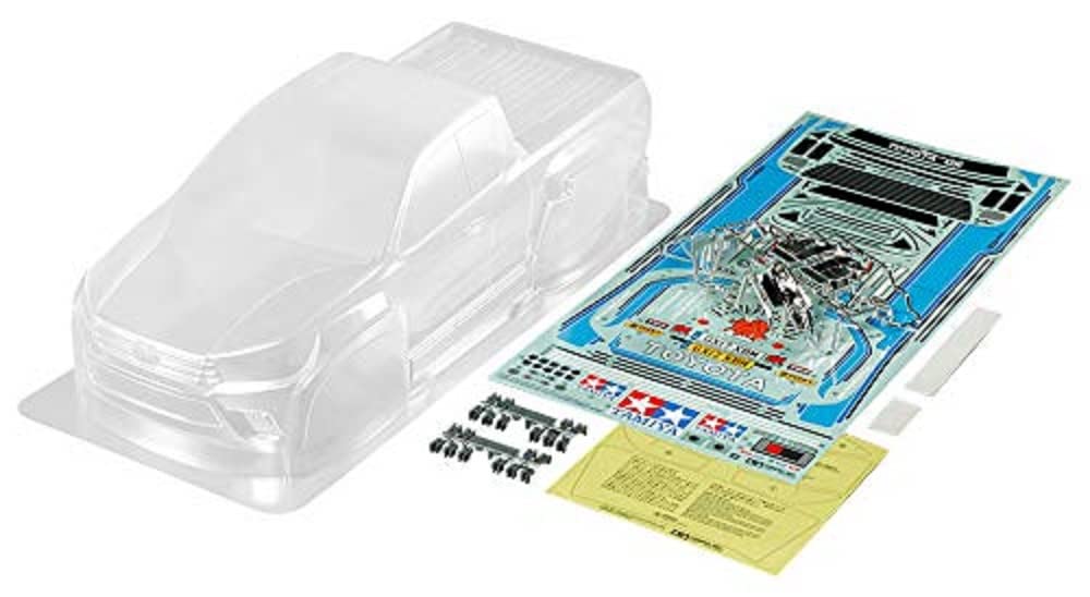 TAMIYA 51611 - Karosserie-Satz Toyota Hilux Extra Cab CC-01, Ersatzteil, Modellbau, Zubehör