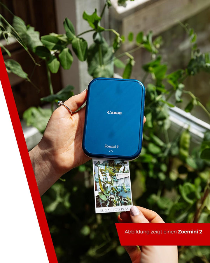 Canon Zoemini Mini Printing Kit Fotodrucker + ZINK Fotopapier 20 Stk + 10 Circle Sticker (Mobiler So