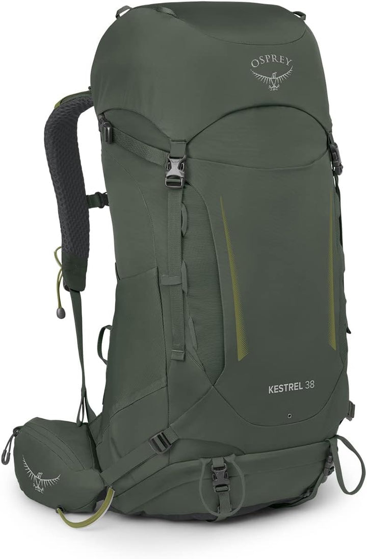 Osprey Europe Herren Kestrel 38 Backpack Bonsai Green S-M, Bonsai Green S-M