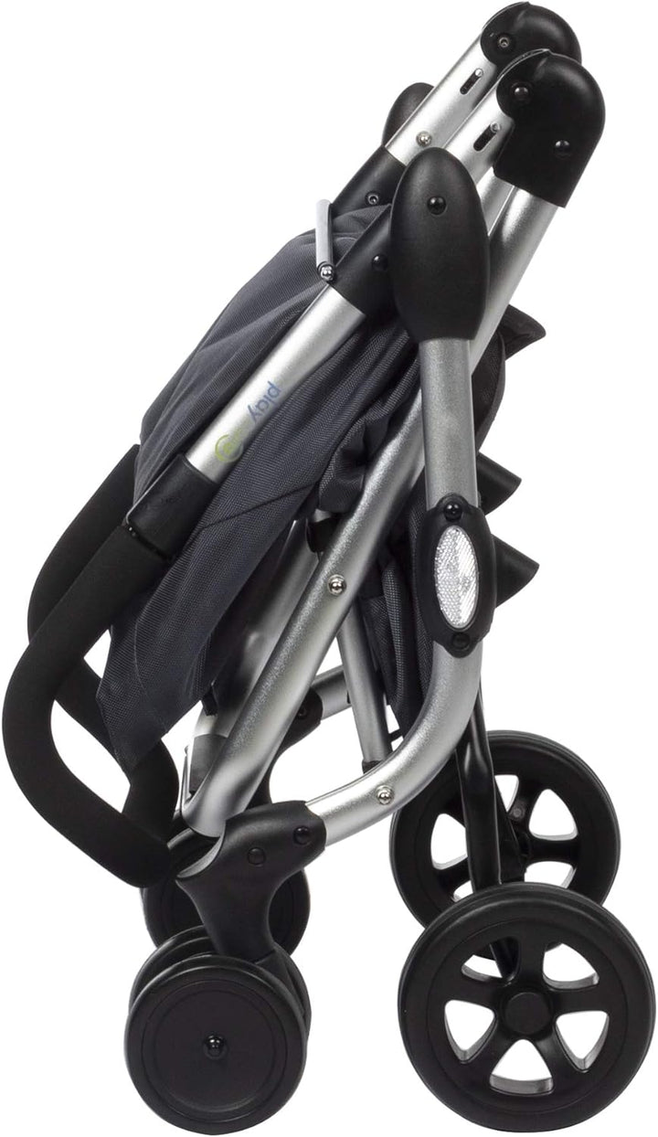 Playmarket Playcare Einkaufstrolley, faltbar, mit Lenkrollen, Grau Marengo Grau, Marengo Grau