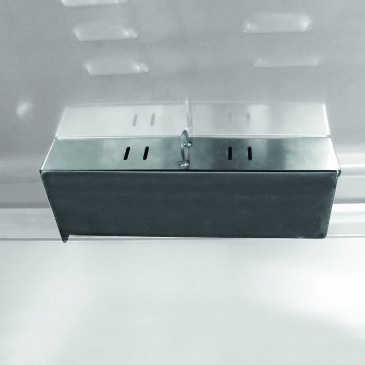 tepro Grillzubehör Aromabox-Set, 2 Edelstahl-Aromaboxen mit Deckel