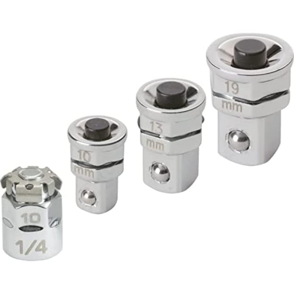 KS Tools KS 5034286 Tools 503.4286 GEARplus Stecknuss-Adapter-Satz, metrisch, 4-tlg.