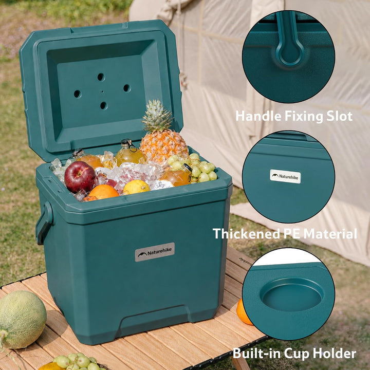 Naturehike Kühlbox 17 Liter/24 Liter/36 Liter Thermobox hochwertige PU Isolierbox 48 Std. Kühlleistu