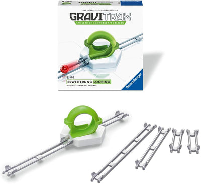 Ravensburger GraviTrax Erweiterung Looping - Ideales Zubehör für spektakuläre Kugelbahnen, Konstrukt
