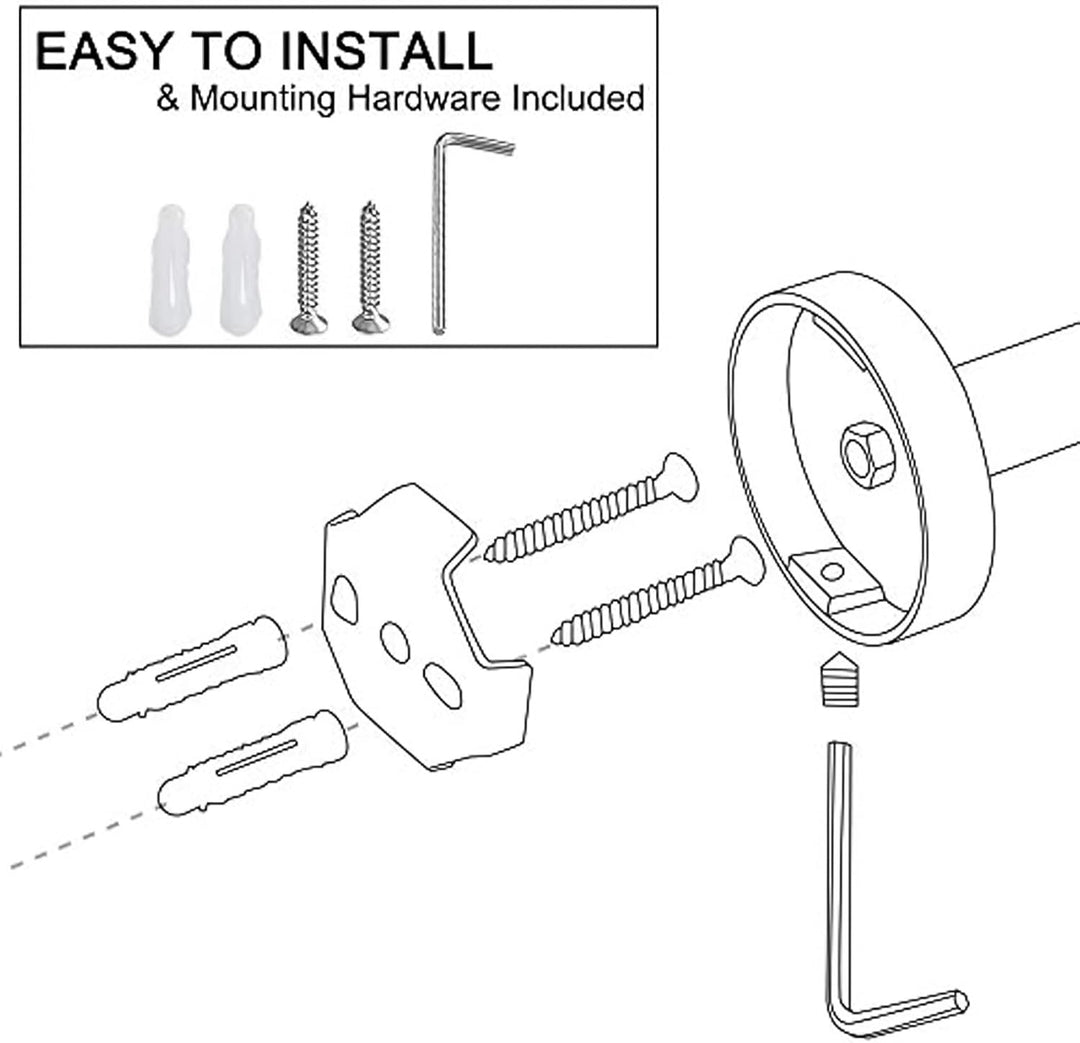 Badezimmer-Hardware-Set, goldfarbener Edelstahl, 4-teilig, inklusive Handtuchstangen, Papierhandtuch