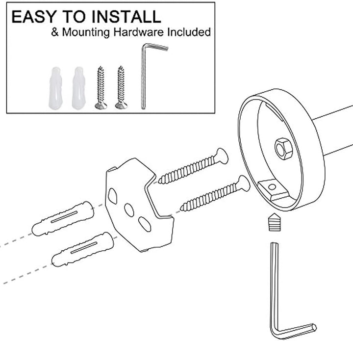 Badezimmer-Hardware-Set, goldfarbener Edelstahl, 4-teilig, inklusive Handtuchstangen, Papierhandtuch