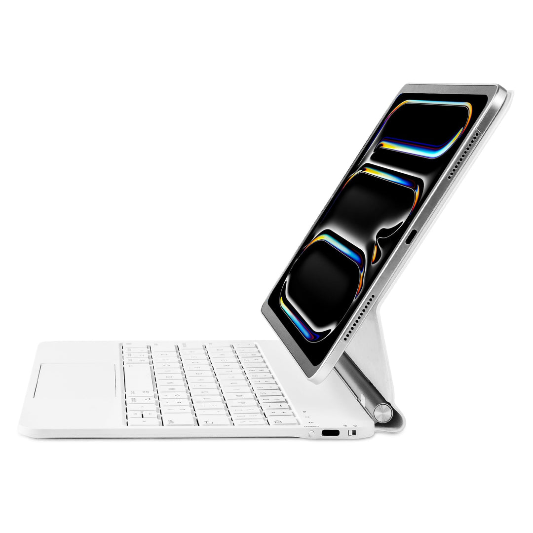Deutsches QWERTZ-Layout Magic Keyboard Case für iPad Pro 13-Zoll M4 2024, M5 2025, Magnetische Keybo