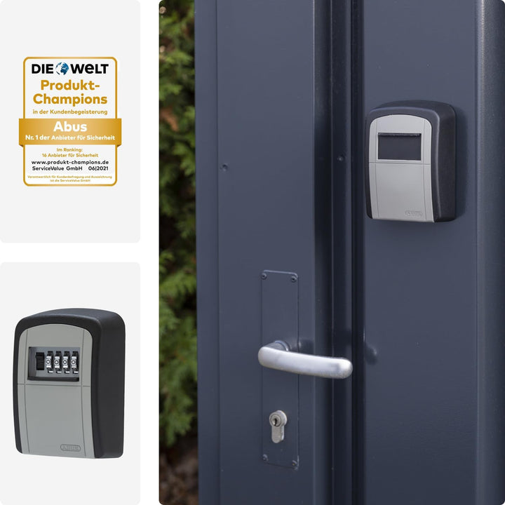 ABUS KeyGarage 707 - Schlüsselbox zur Wandmontage - für bis zu 7 Schlüssel oder kleine Wertgegenstän