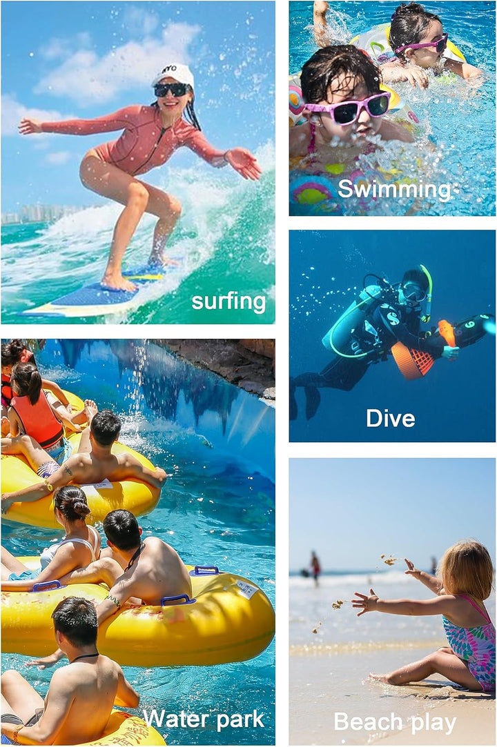 Mädchen 2.5mm Neoprenanzug Kinder Einteiler Tauchanzug Kurzarm Shorty Badeanzug Patchwork Sonnenschu