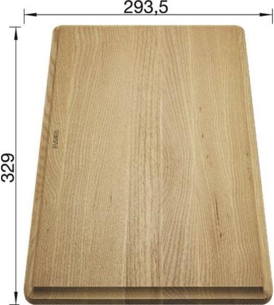 BLANCO 237118 Faron Holzschneidbrett, Esche