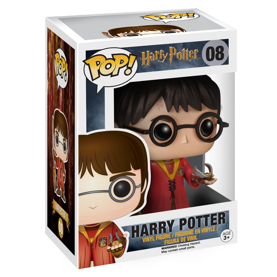Funko Pop! Vinyl: Harry Potter: Quidditch Harry - Vinyl-Sammelfigur - Geschenkidee - Offizielle Hand