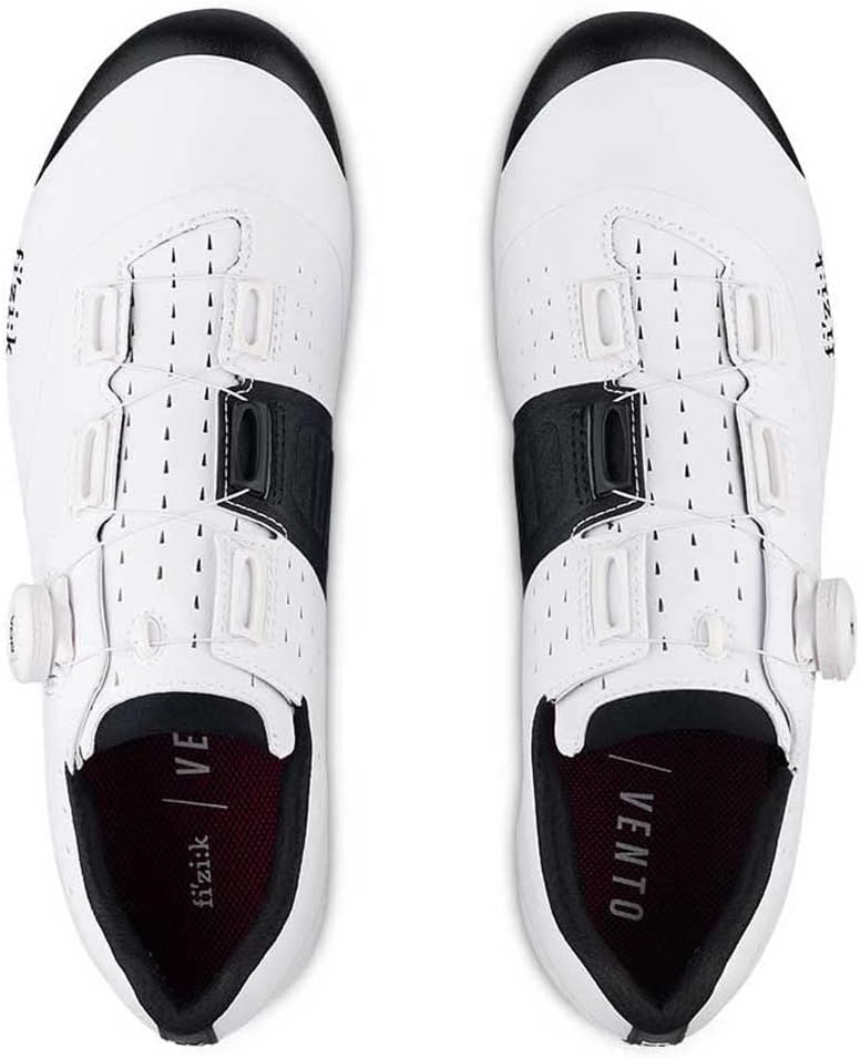 Fizik Unisex X3 Vento Overcurve Fahrradschuhe 43 EU Rot Schwarz, 43 EU Rot Schwarz