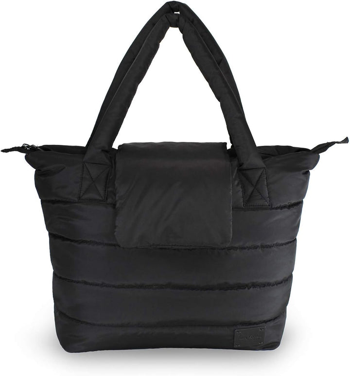 7AM Tote Bag for Women - Waterproof Capri Crossbody &amp; Zippered Diaper Bags, Included Changing Diaper