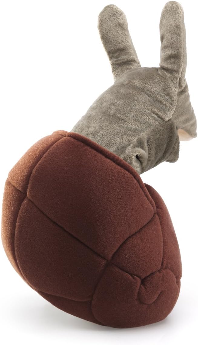 Folkmanis Snail Hand Puppet,Brown / Grey