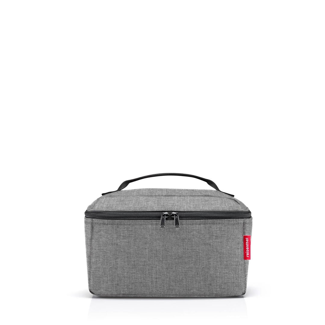 reisenthel beautycase Twist Silver - quadratischer Kulturbeutel, Gepäckorganisator, Kosmetiktasche,