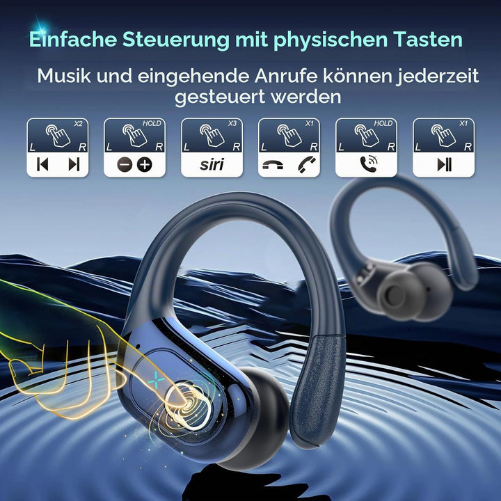 AI Kopfhörer Übersetzer, 3-in-1Bluetooth 5.4 Echtzeit Sprachübersetzer Kopfhörer 164 Sprachen mit Ap