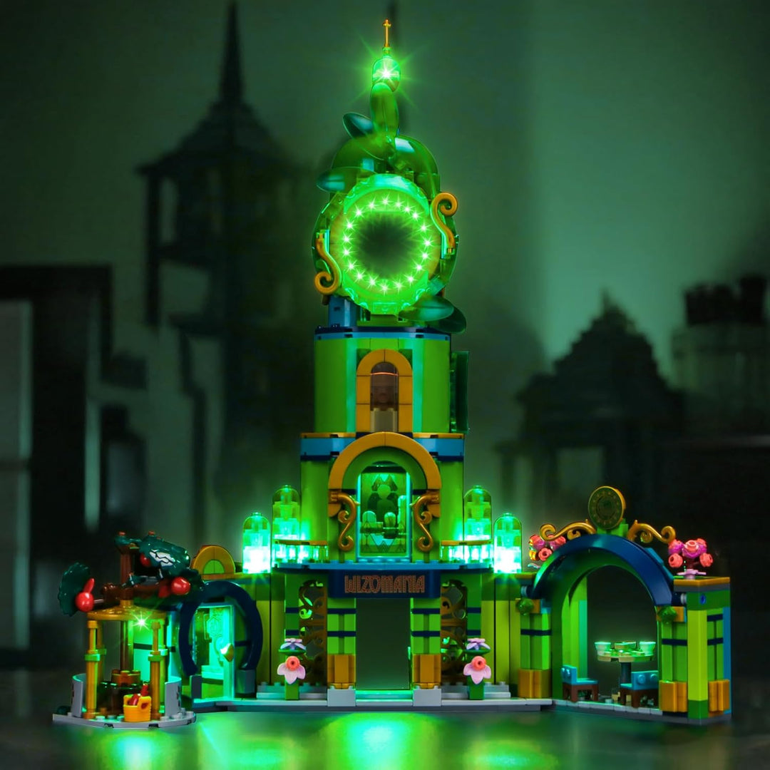 LocoLee Licht Set Kompatibel mit Lego Willkommen in Emerald City 75684, Nur Lichter Set, Licht Beleu