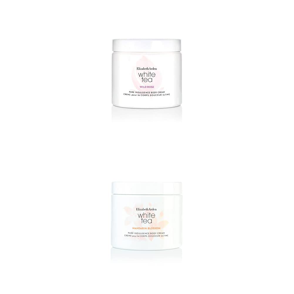 Elizabeth Arden White Tea Bundle mit Wild Rose und Mandarin Blossom Body Cream, Bundle mit Wild Rose