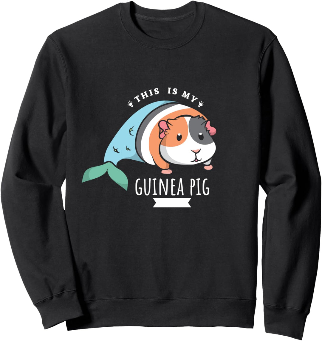 Meerschweinchen Fisch Lustiger Nager Haustier Sweatshirt