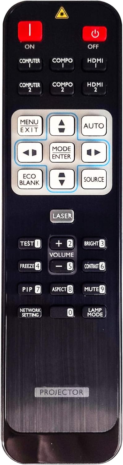 Leankle Fernbedienung 5J.JA606.001 für BenQ Projektoren LH890UST, LW890USTD, LX890USTD, MH760, MW724