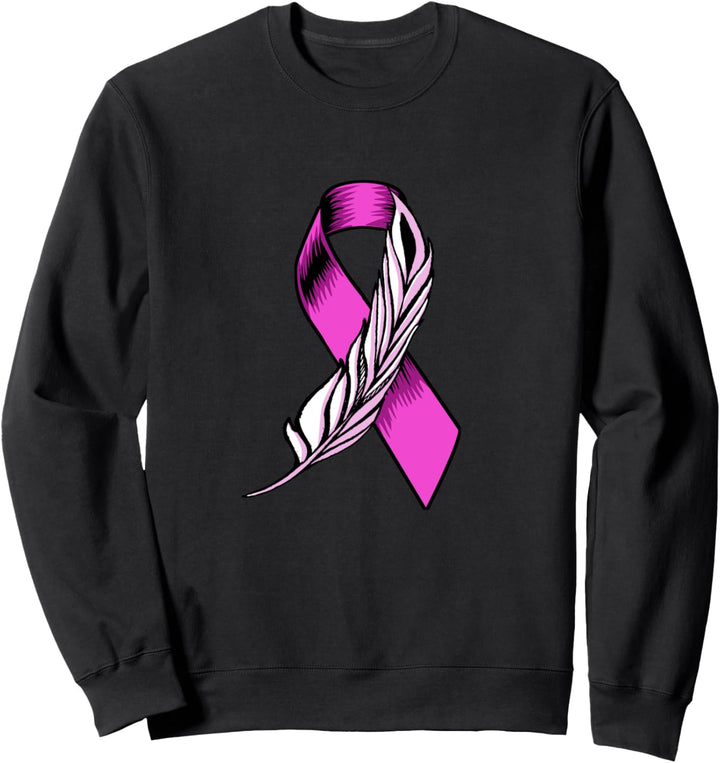 Krebs Kampf Brustkrebsschleife Rosa Schleife - Brustkrebs Sweatshirt
