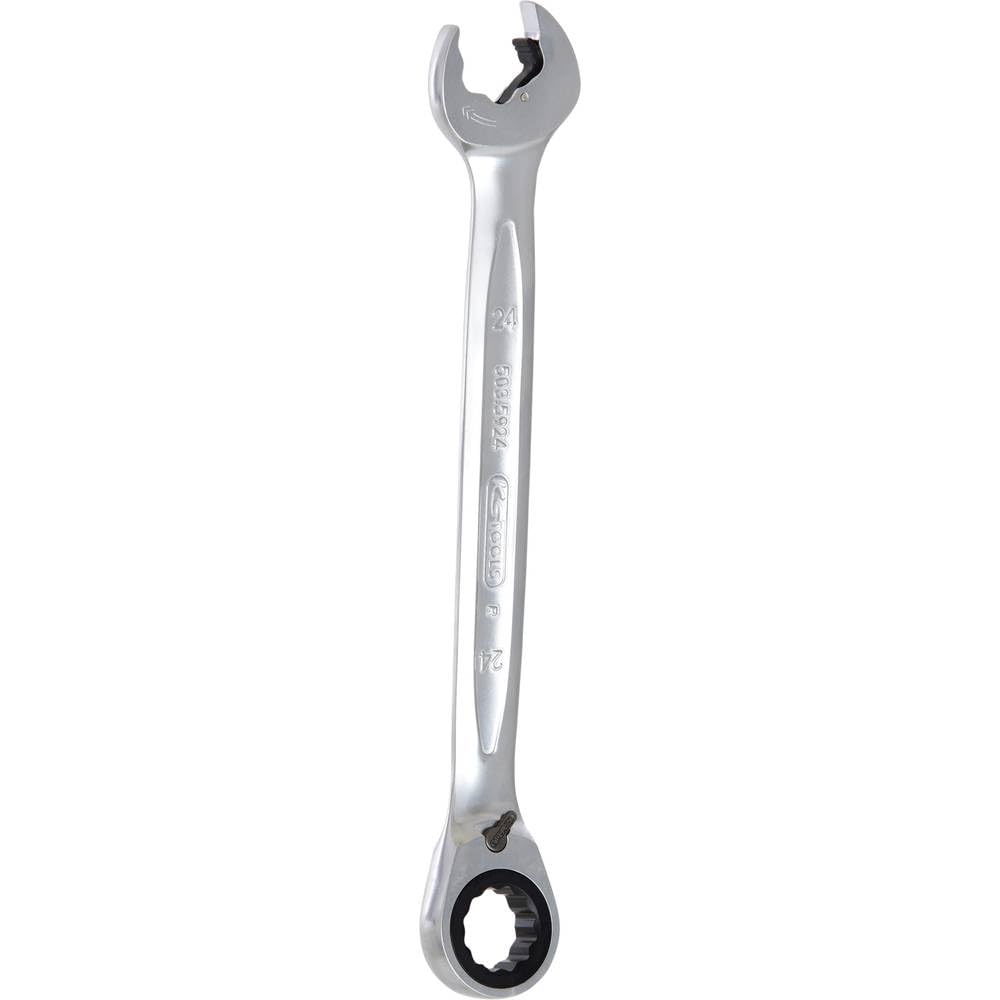 KS Tools 503.5924 DUO GEARplus Ringmaulschlüssel,Maul-Ratschenfunktion 24mm, umschaltbar, 24mm
