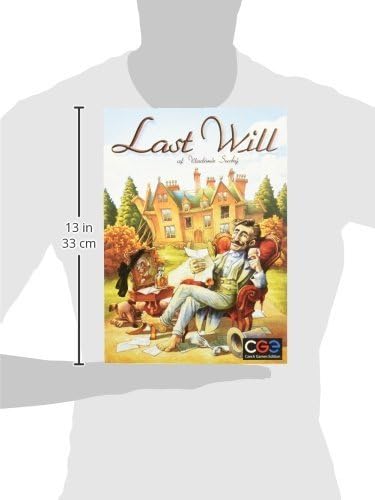 Czech Games Edition Last Will | CGE | English | 14+ Age | 2-5 Player
