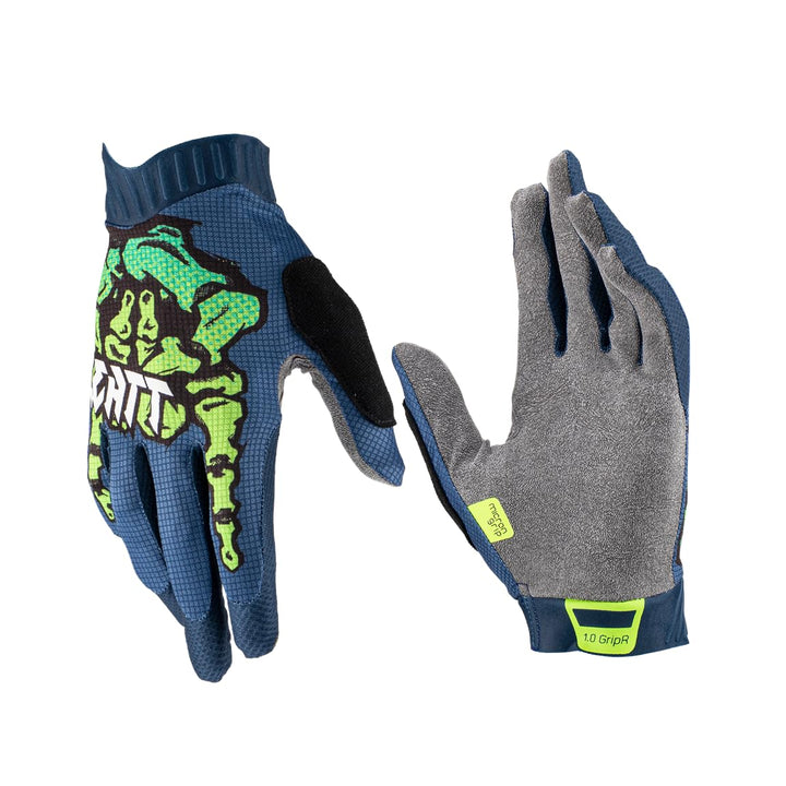 Leatt Men's MTB 1.0 Gloves Gripr L Zombie, L Zombie