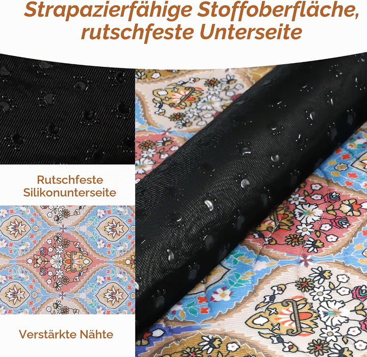 Gimars Wiederverwendbare Trainingsunterlagen, Bohemian-Stil, 80 × 92 cm, 2er-Pack, Modell CW09-02